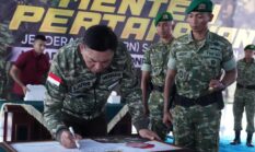 Menhan RI Tinjau Yonif TP 952/Imam Bulqin di Mandau, Perkuat Pembangunan Kekuatan Pertahanan Wilayah