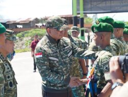 Menhan RI Tinjau Yonif TP 952/Imam Bulqin di Mandau, Perkuat Pembangunan Kekuatan Pertahanan Wilayah 7 IMG 20260806 WA0013
